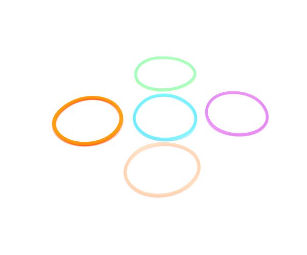 兒童硅膠發飾橡皮筋一次性扎頭發頭繩