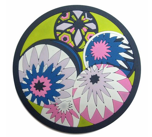 展會裝飾膠墊創意圖案