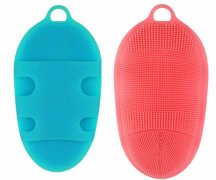 隔熱硅膠廚具刷，手套式廚房清洗刷_硅膠刷