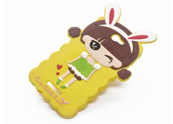 “小女孩”硅膠手機護套