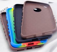 液態硅膠材質卡通手機套_全機型手機殼定制