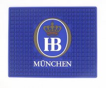 加厚咖啡吧酒吧硅膠濾水墊，奶茶店硅膠杯墊